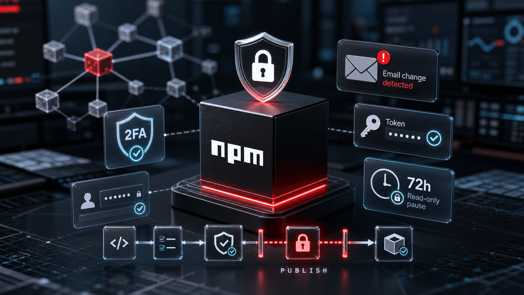 npm, 고영향 계정에 72시간 보호 조치 도입…공급망 공격 차단 강화