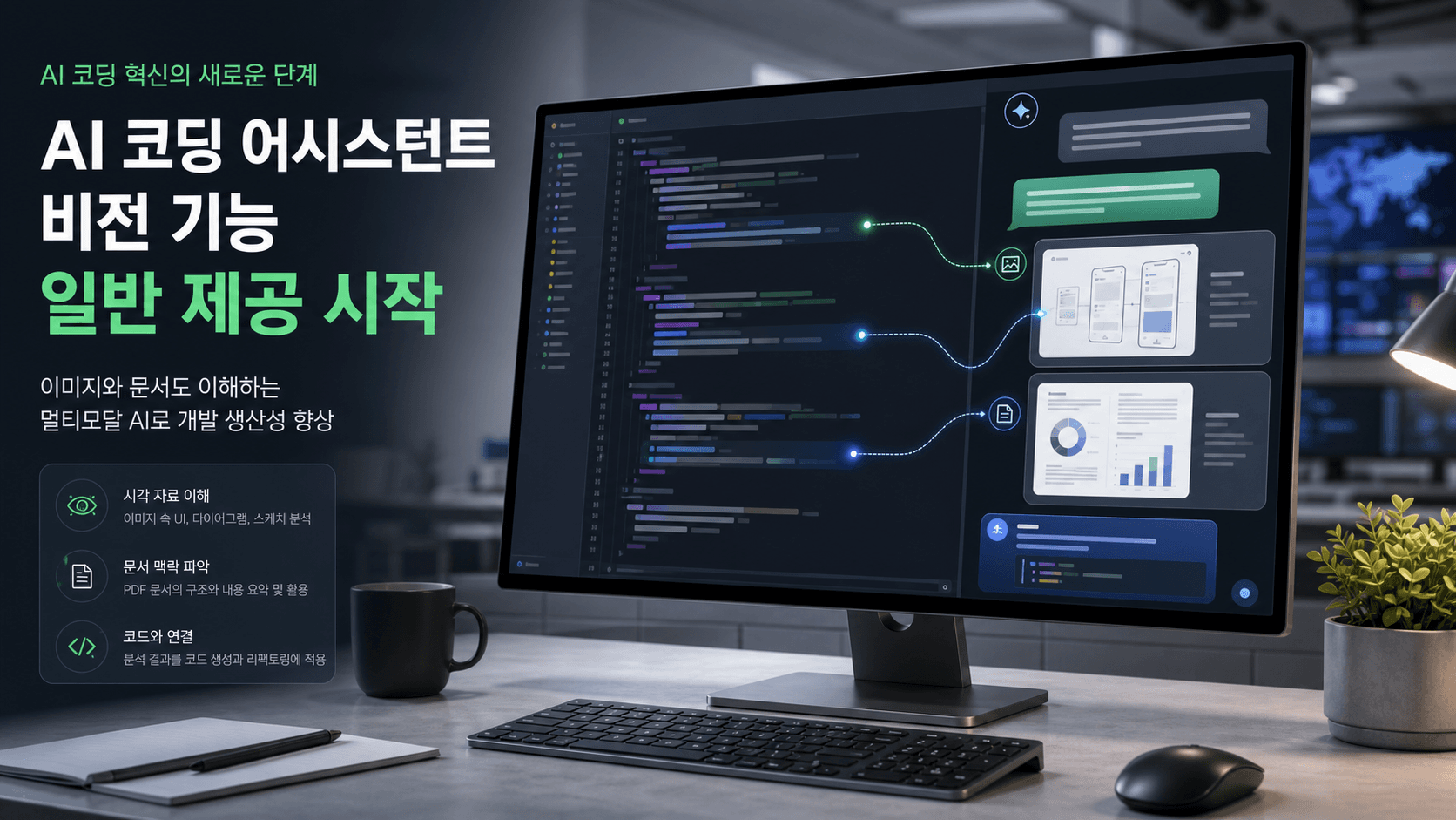 GitHub Copilot Vision 정식 출시…이미지·PDF도 코드 맥락으로 분석
